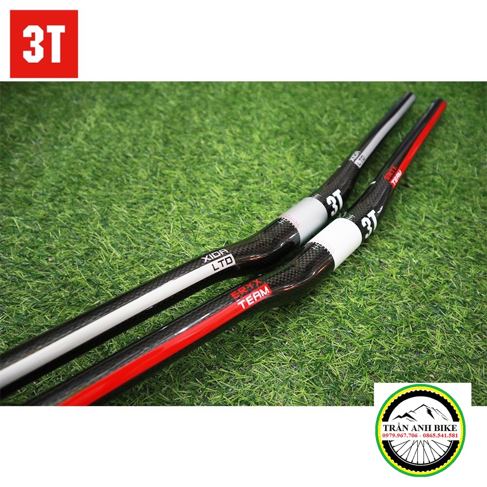 Ghi Đông Ngang Carbon xe đạp 3T 31.8x660mm