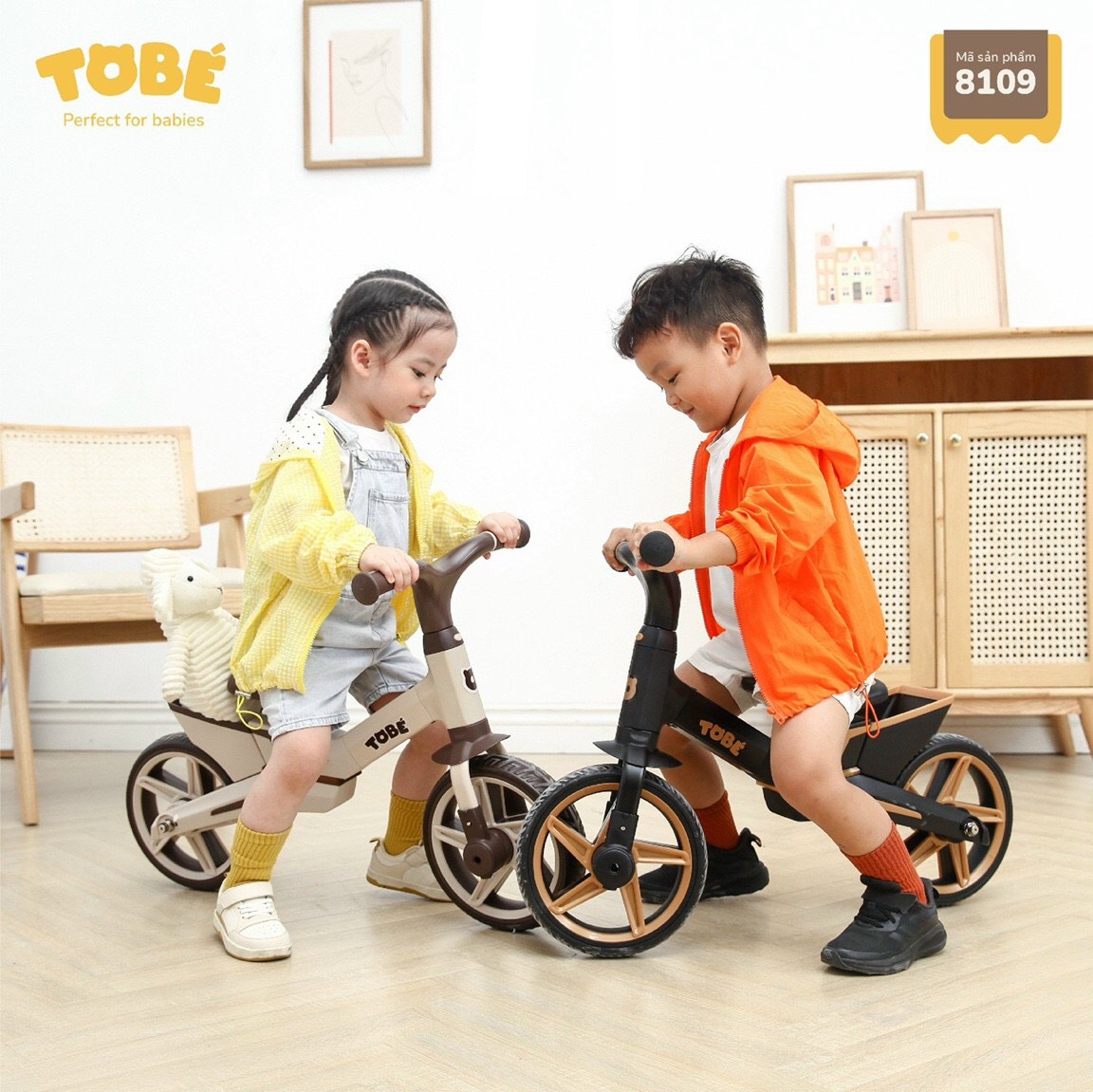 XE ĐẠP KẾT HỢP CHÒI CHÂN PITO CHO BÉ