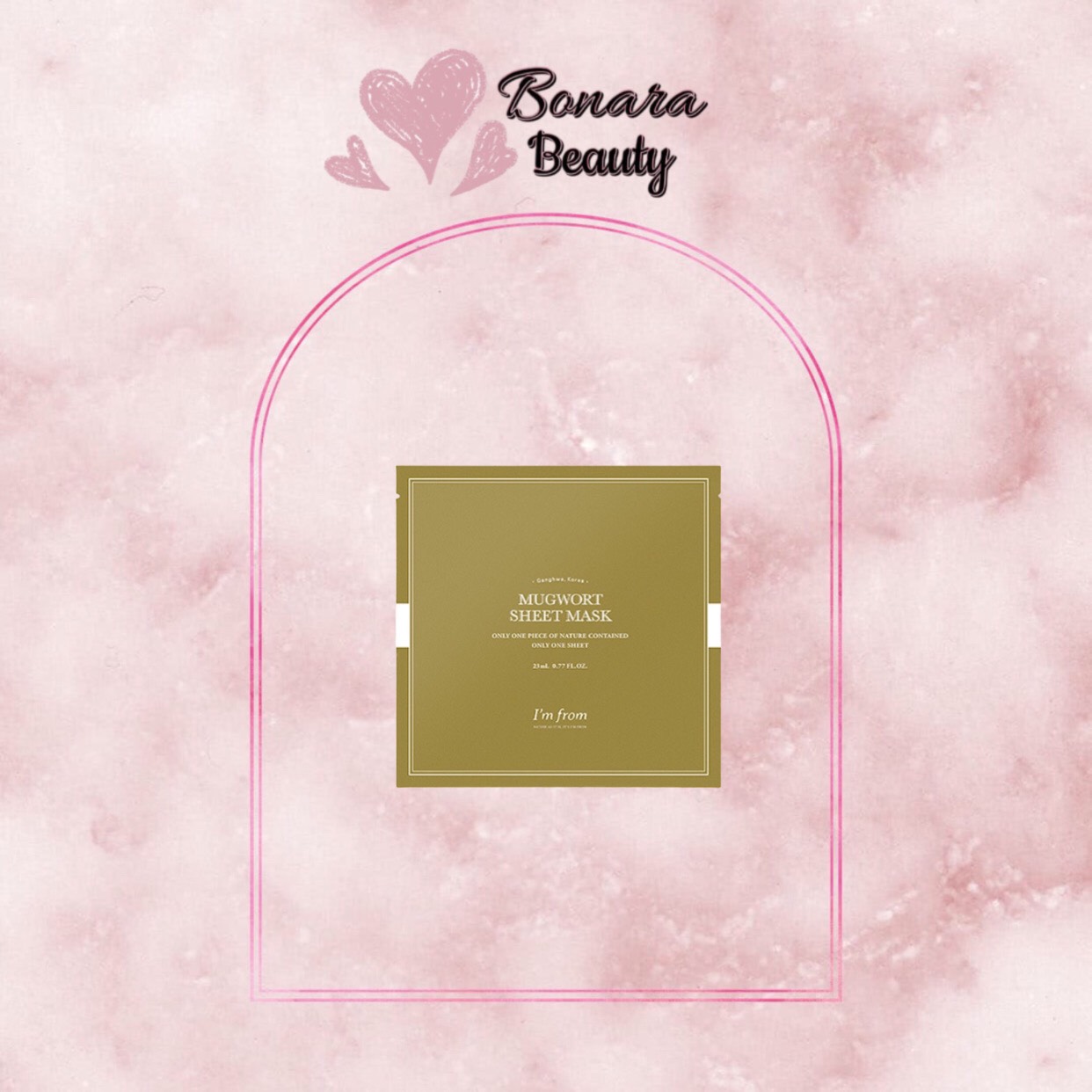 Mặt nạ giấy làm dịu da chiết xuất Ngải Cứu Im From Mugwort Sheet Mask lẻ miếng