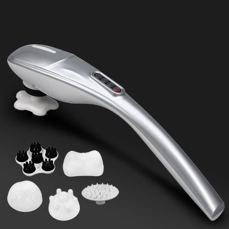 [HCM]Máy massage cầm tay Yichang 5 đầu (màu xám)