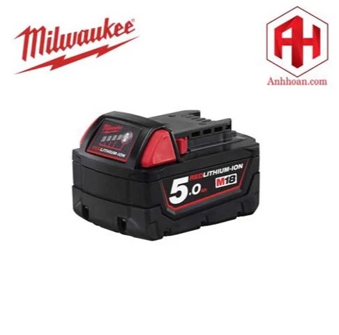 Milwaukee Pin Li-Ion M18B5 RedLithium (18V:5Ah)