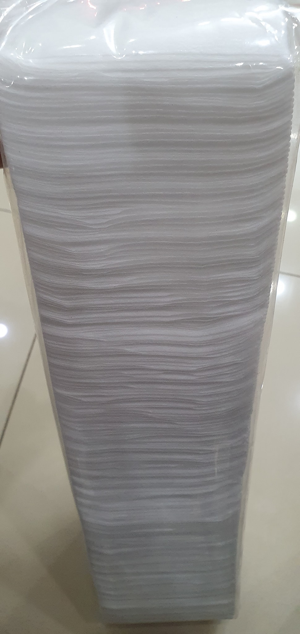 Giấy cây lau mặt siêu dẻo dai cho spa - Bịch 200 miếng