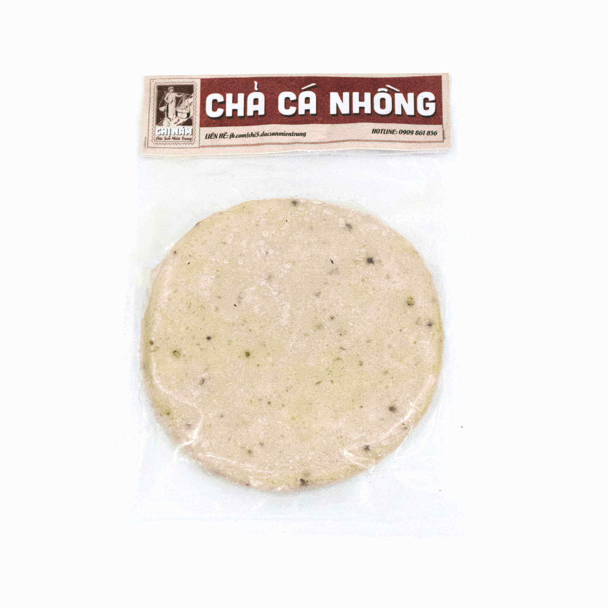 Chả Cá Nhồng Hấp - Đặc Sản Vạn Giã - 500gr