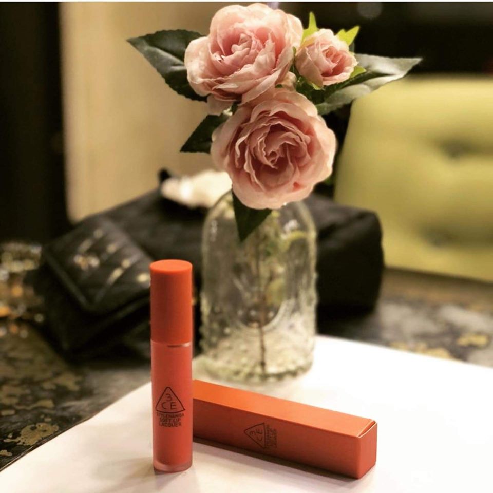 Son 3ce soft lip lacquer màu cam đất
