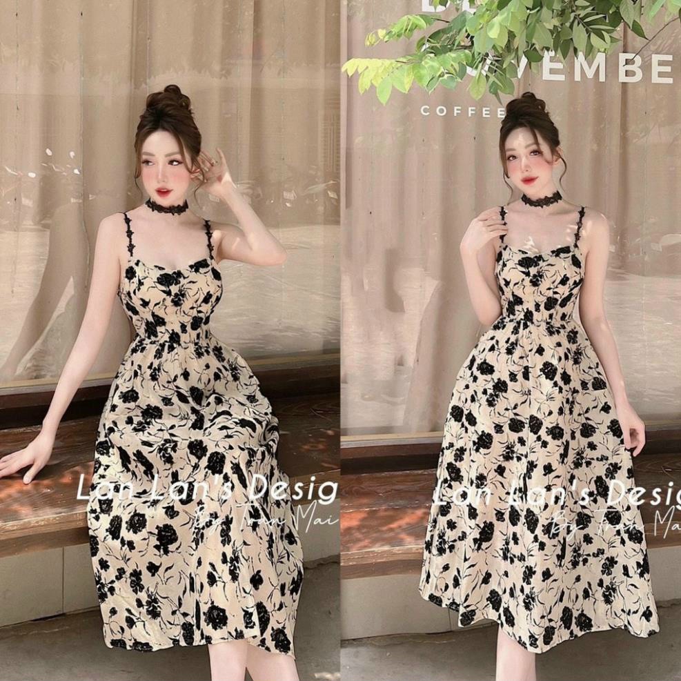 đầm cúp ngực có mút , có vòng cổ