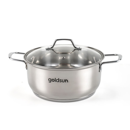 [HCM]Nồi 3 đáy Goldsun 20cm dùng được cho bếp từ