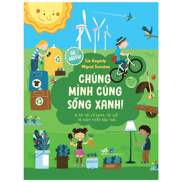 Fahasa - go green - chúng mình cùng sống xanh