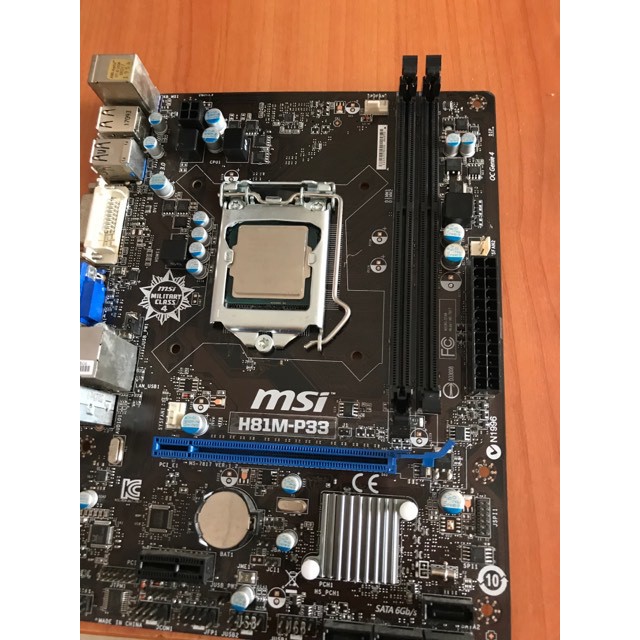 Combo main h81 + i3 4150 +ram 4gb