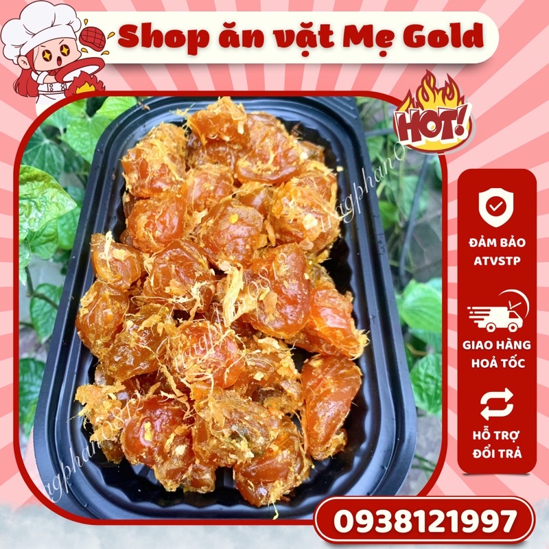 Ô mai/mứt mận dẻo khía xào gừng (500g)