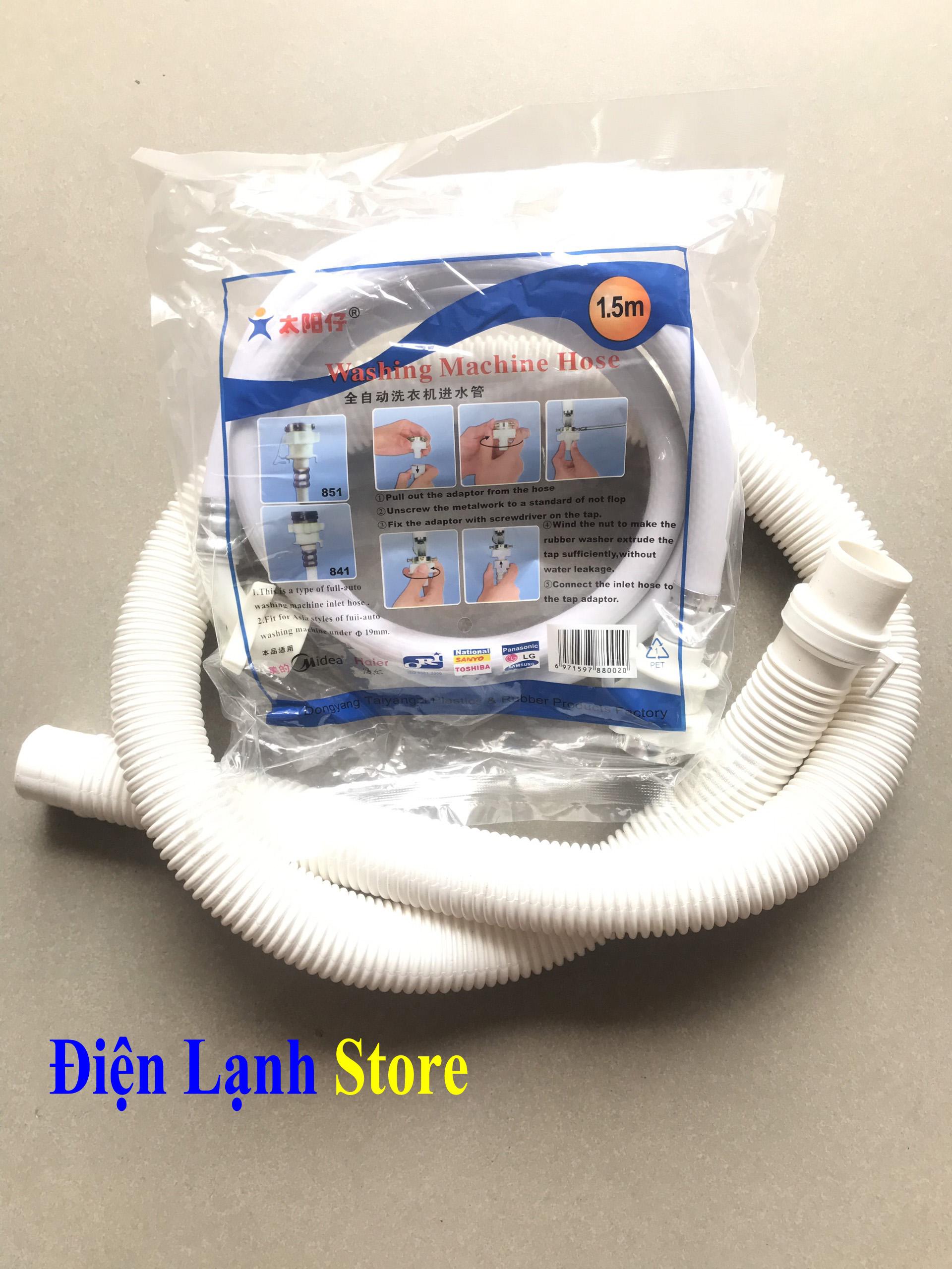Combo bộ dây cấp, thoát nước dành cho các loại máy giặt loại tốt