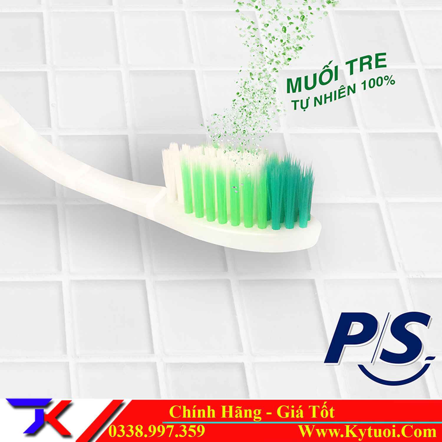 Bàn Chải Đánh Răng Muối Tre P/S