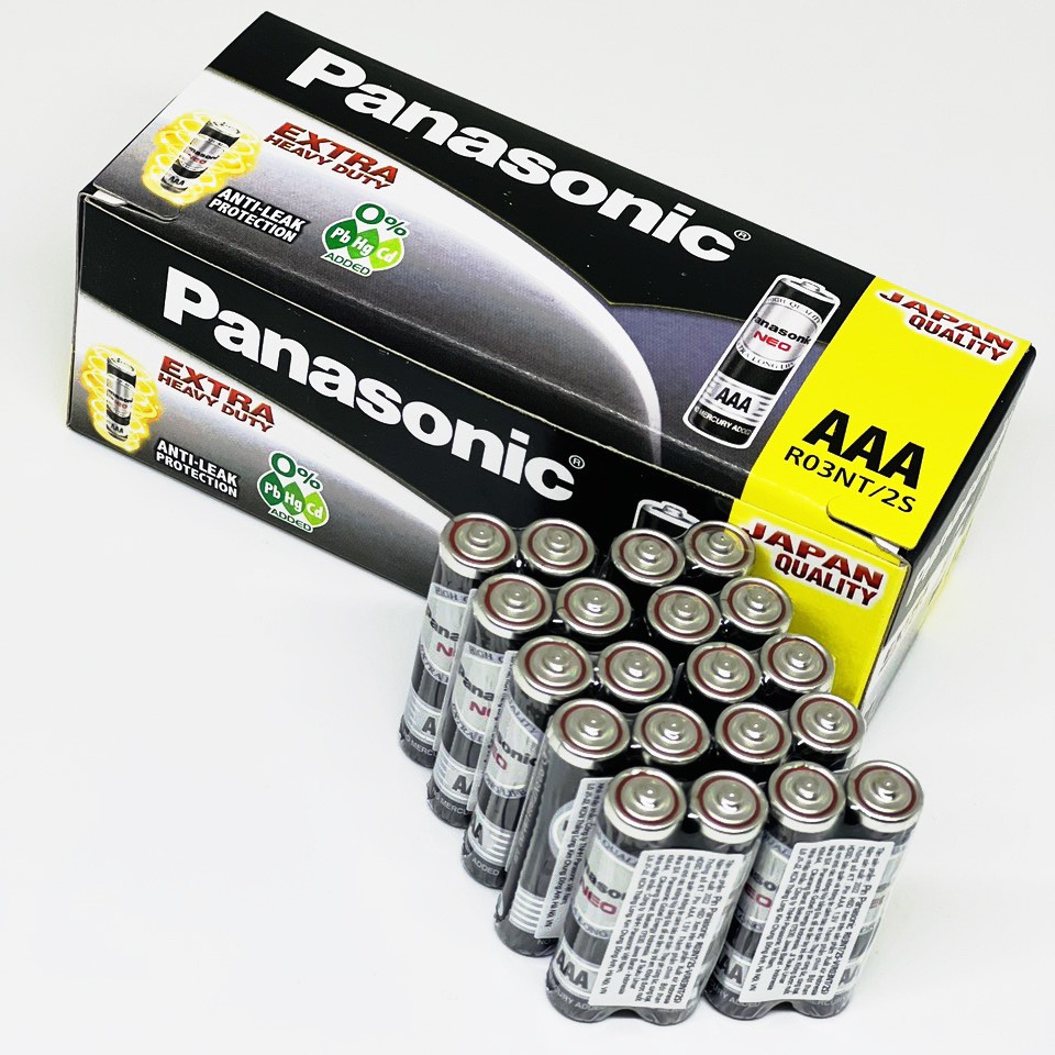 Set 2 viên pin tiểu panasonic AAA 1.5v chính hãng