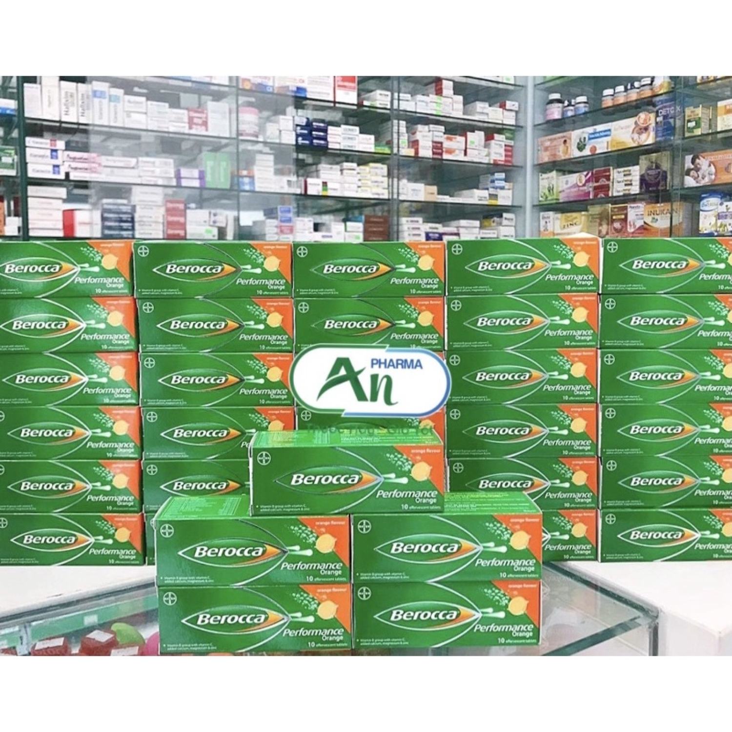 [CHÍNH HÃNG] Viên Sủi Berocca vị cam / vị xoàip