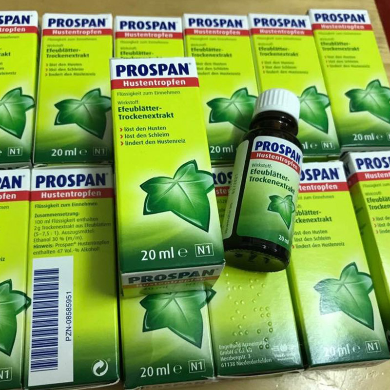 Tinh chất ho Prospan Đức 20ml cho bé từ 1 trở lên 20ml