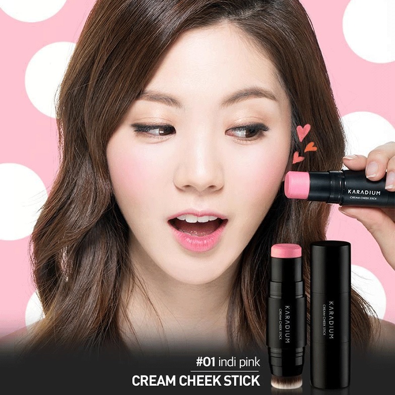 [HCM][SALE OFF - HSD 03/2022] Phấn má hồng dạng thỏi Karadium Cream Cheek Stick
