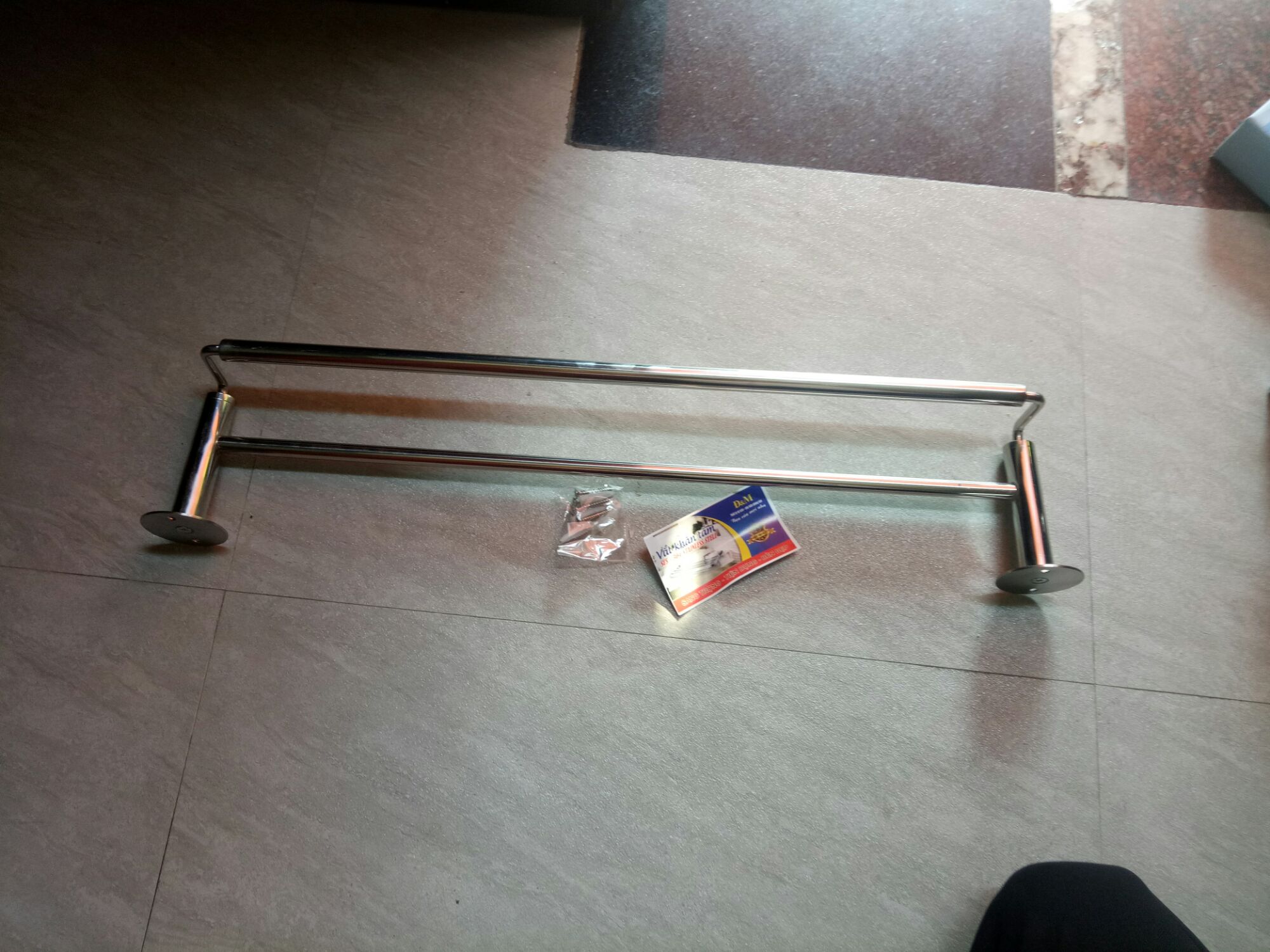 vắt khăn đôi inox 304 cao cấp