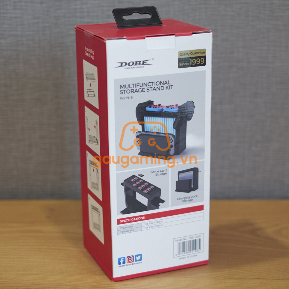 Kệ đựng Thẻ Game và Dock Nintendo Switch OLED