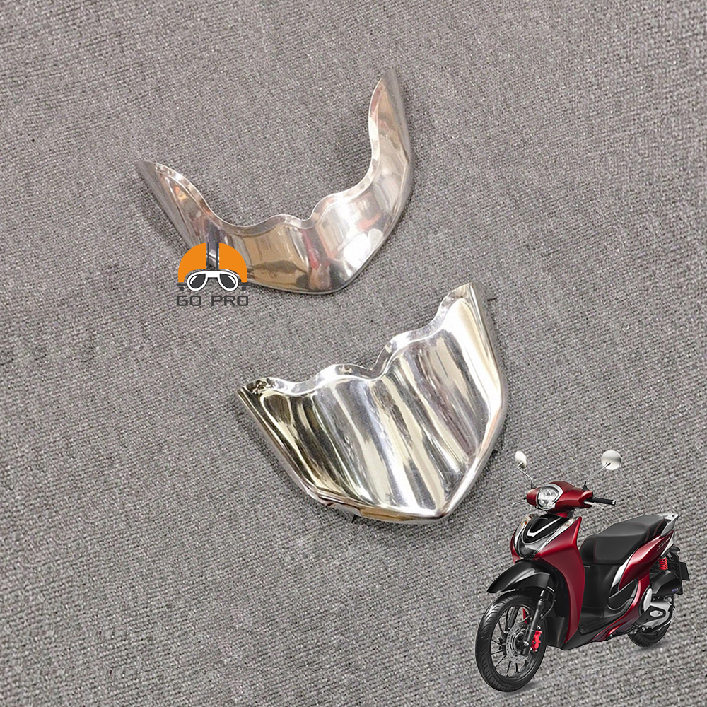 Bộ ốp mỏ & đuôi dè sh mode 2015 - 2020 inox 304