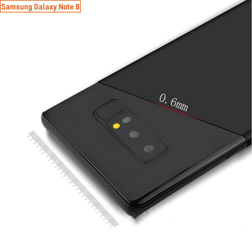 Ốp lưng Samsung Note 8 TPU dẻo siêu mỏng ôm sát máy.