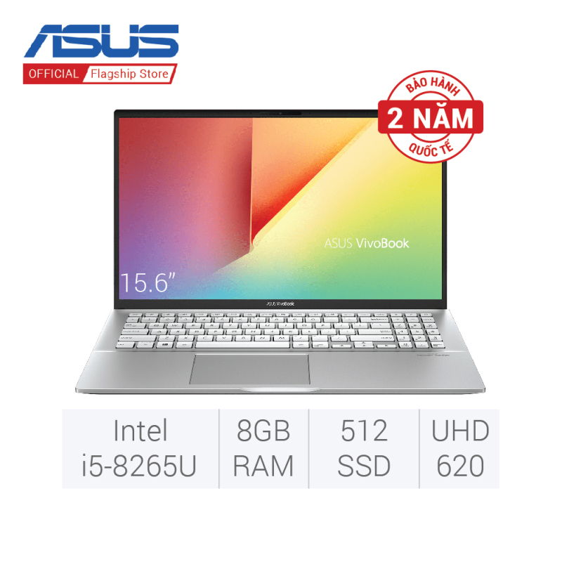 Laptop ASUS VivoBook S531FA-BQ104T (i5-8265U/8GD4/512G-PCIE) 15.6 inch - màu Bạc