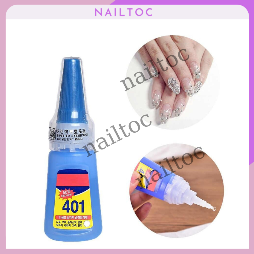 Keo 401 chuyên gắn móng gắn đá siêu chắc