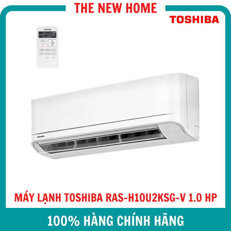 Bảng giá Máy Lạnh Toshiba RAS-H10U2KSG-V/RAS-H10U2KSG-V 1.0 HP - Hàng Chính Hãng