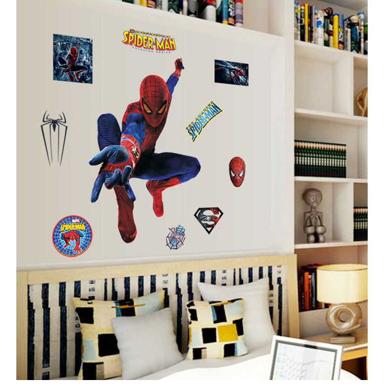 [HCM]Decal Dán Tường Người Nhện - Msp Db049