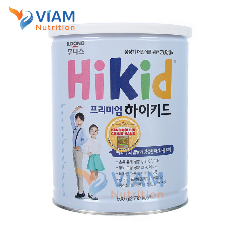 Sữa Hikid Premium tách béo 600g