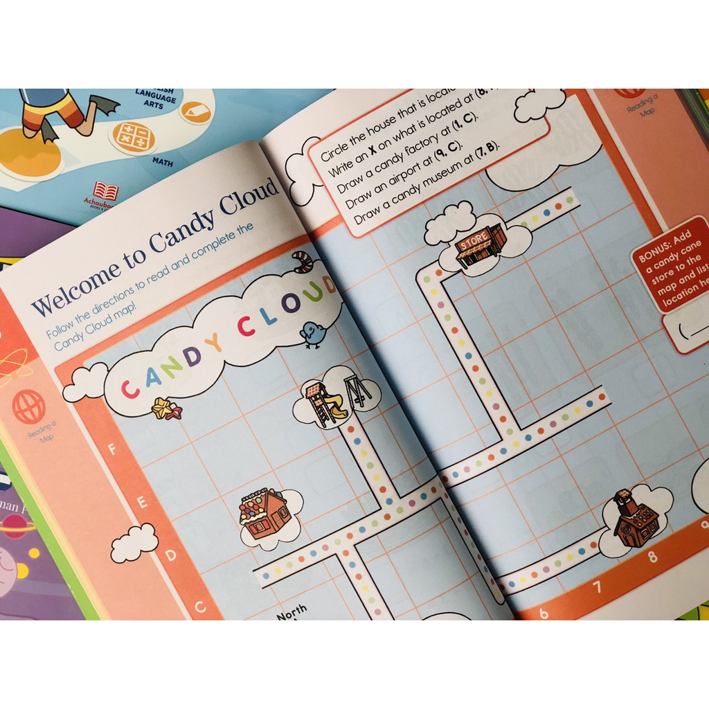 Sách Summer Brain Quest Grade 1&2 ( 6 - 7 Tuổi ) - Nhà Sách Giáo Dục Á Châu