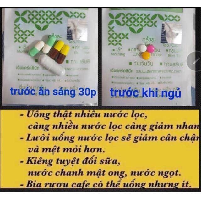 Giam can vip 8 lieu trinh 4 tuan