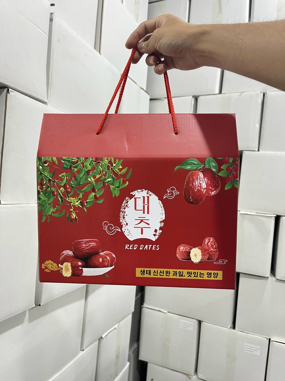 Táo Đỏ Sấy Khô Hàn Quốc Bịch 1kg