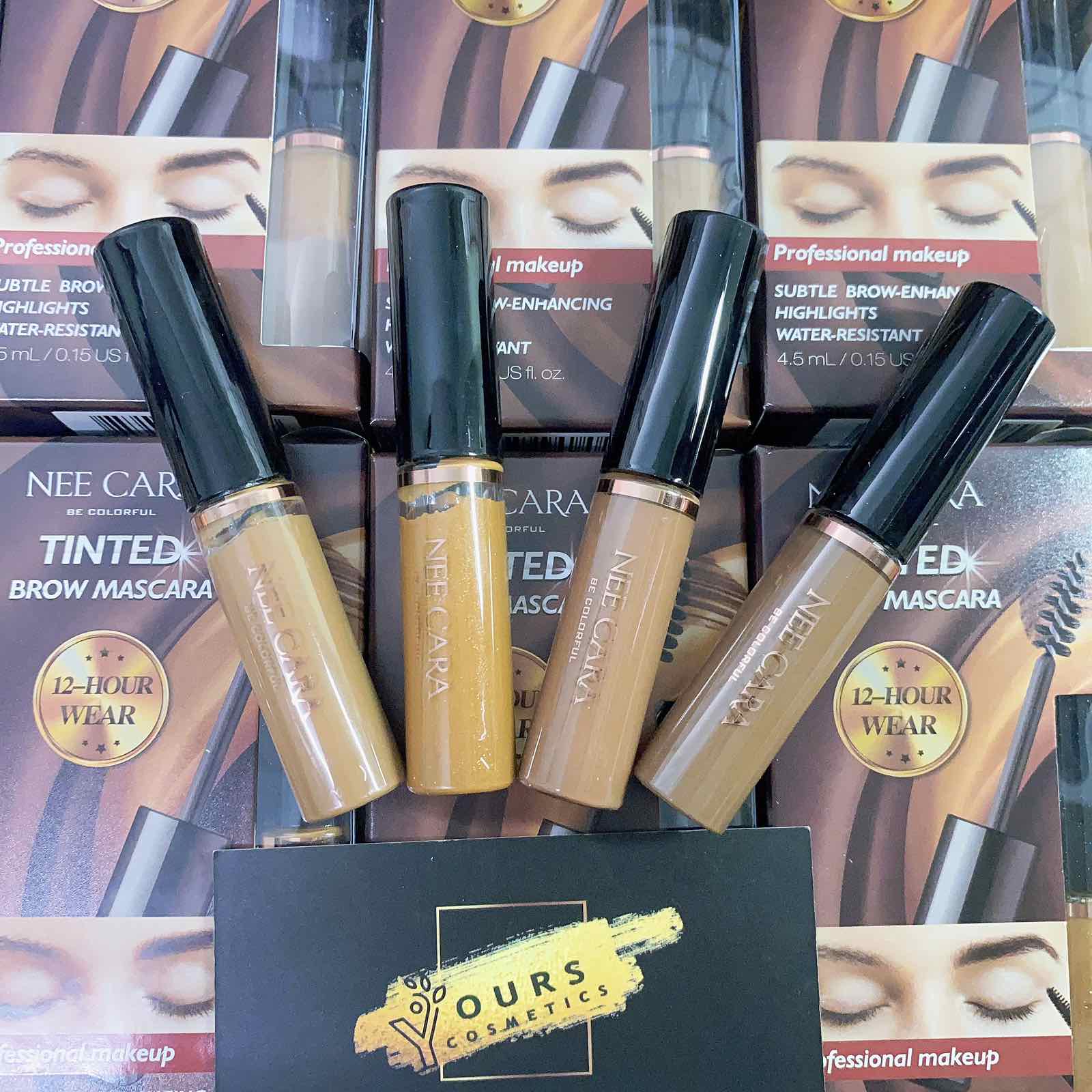 [Hàng Thanh Lý - Date T1/2025] Mascara Chân Mày Nee Cara Tinted Brow Mascara N590