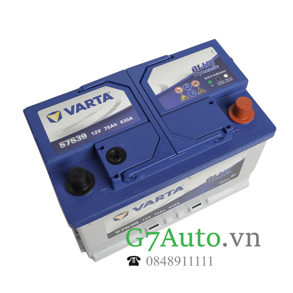 Ắc quy VARTA DIN 57539 12V 75AH