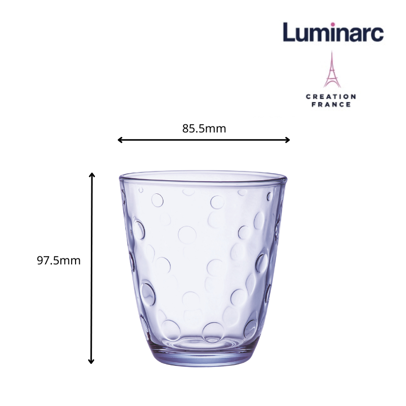 Bộ 6 Ly Thuỷ Tinh Luminarc Neo Purple 310ml
