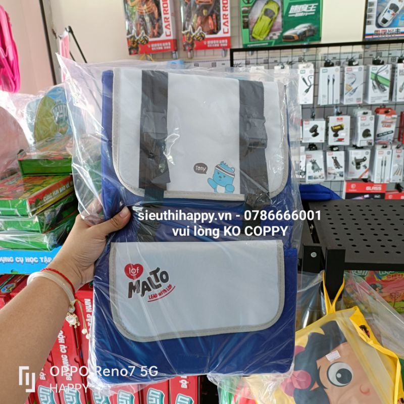 [SIÊU THỊ HAPPY] Balo Malto HKM sữa LOF Kun