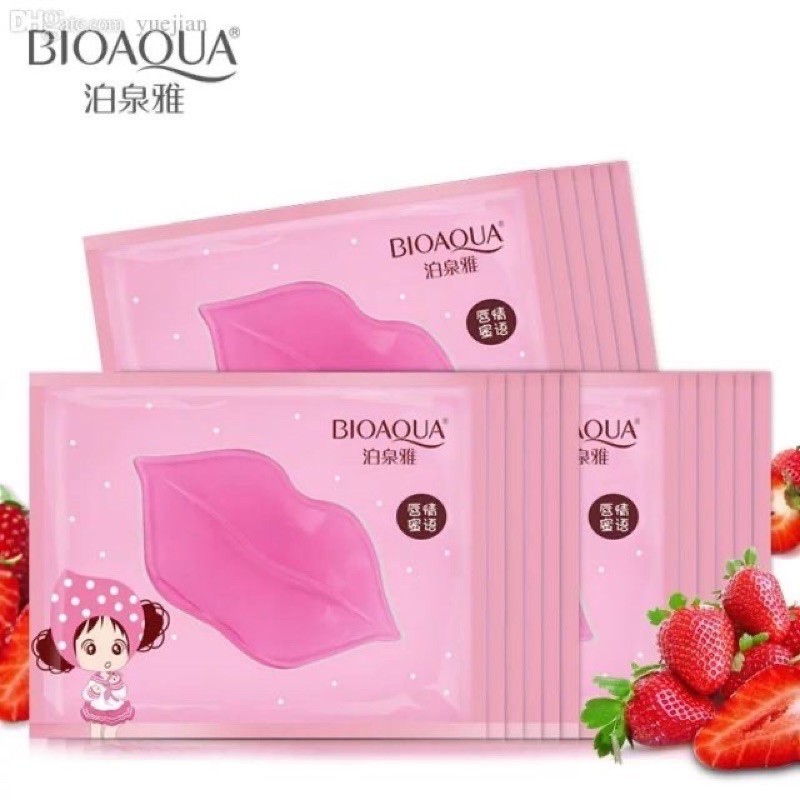 Combo 5 Mặt Nạ Môi Bioaqua Dưỡng ẩm lam mềm môi