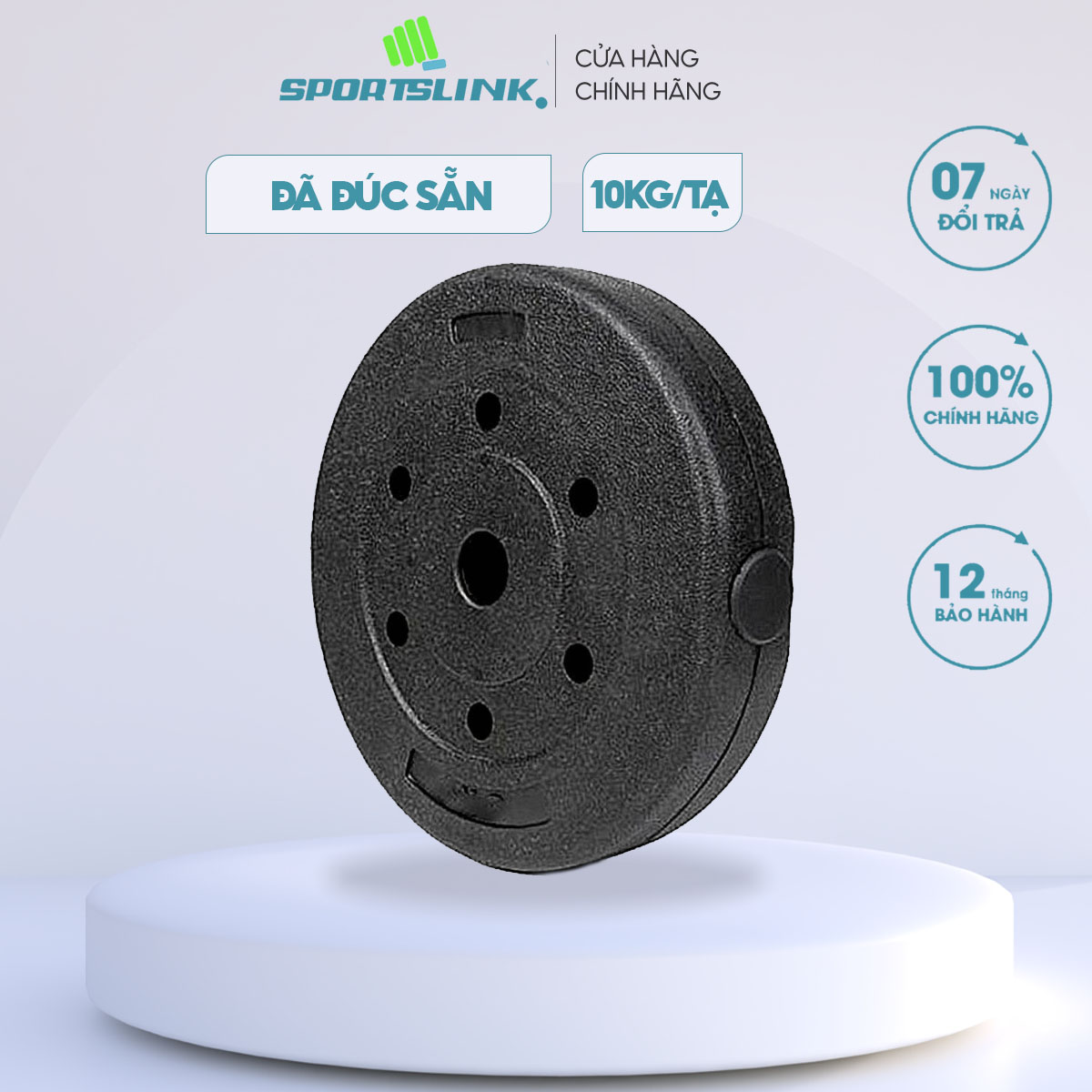 Tạ Miếng Nhựa 10kg Sportslink