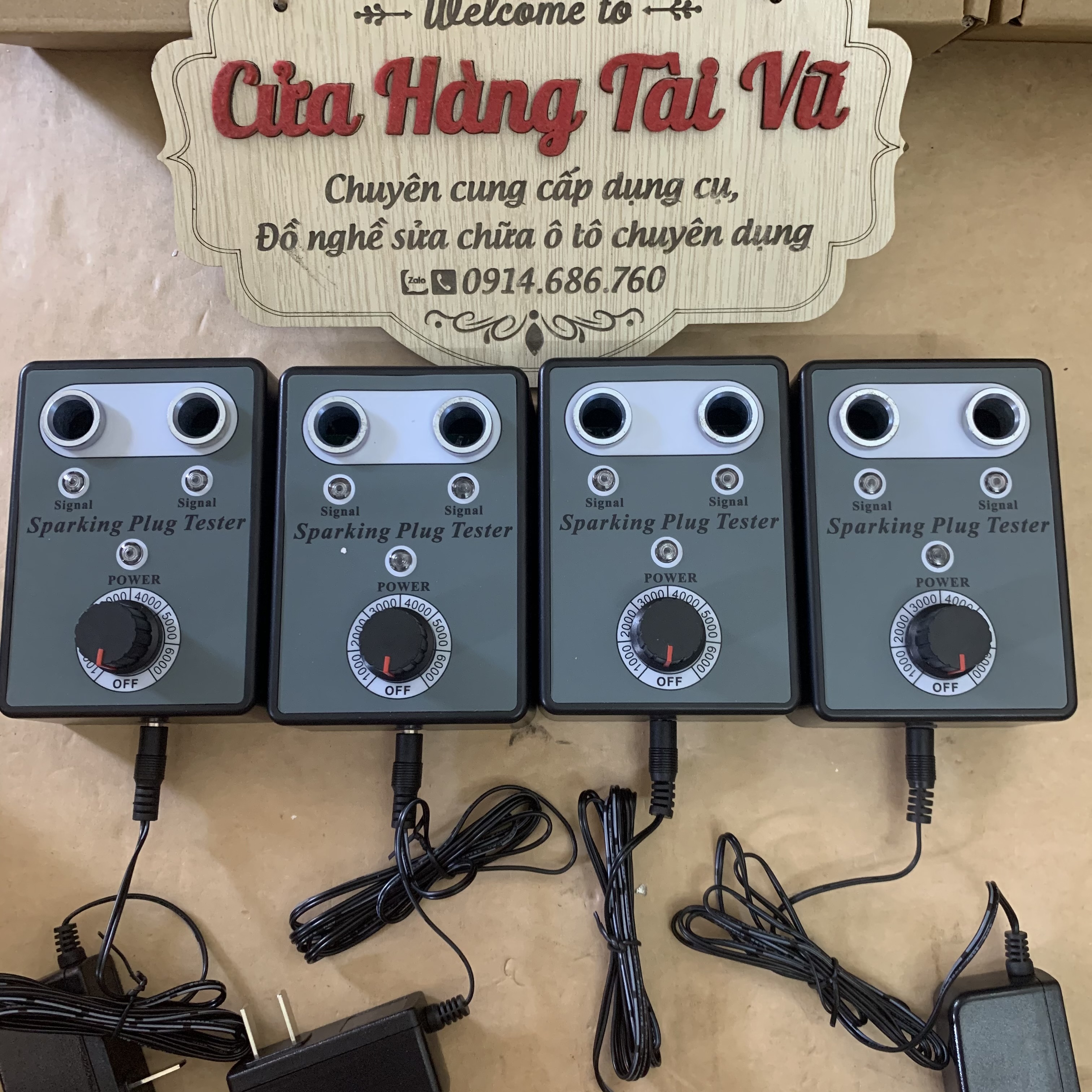 Máy kiểm tra bugi, dụng cụ kiểm tra đánh lửa, test bugi chính xác