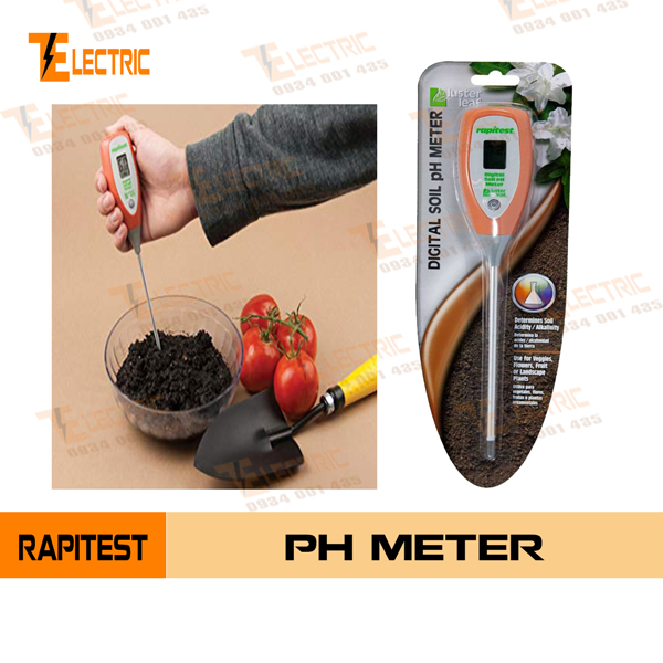 [HCM]Rapitest Soil PH Meter 1845 Đo Độ PH Đất, Bút Đo Ph Đât Rapitest