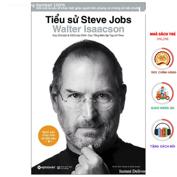Sách Alphabooks - Tiểu Sử Steve Jobs