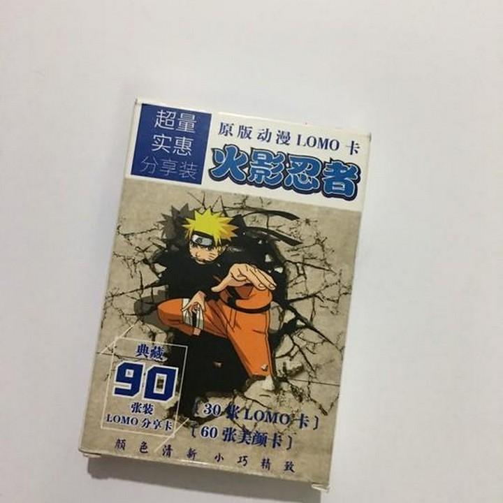 Lomo Naruto bộ ảnh, thẻ hình anime chibi