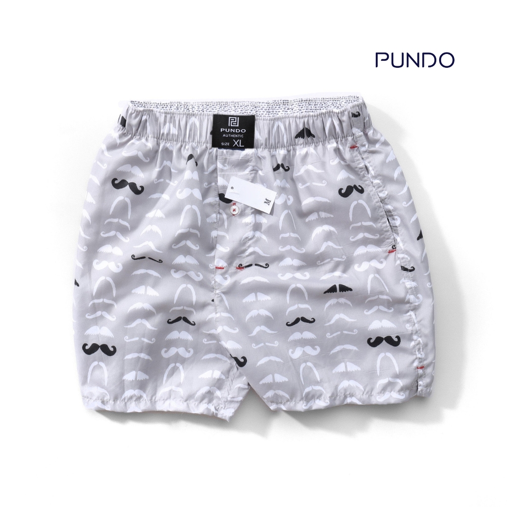 Quần đùi nam mặc nhà PUNDO short mặc ngủ chất cotton cao cấp mặc mát SNPD01