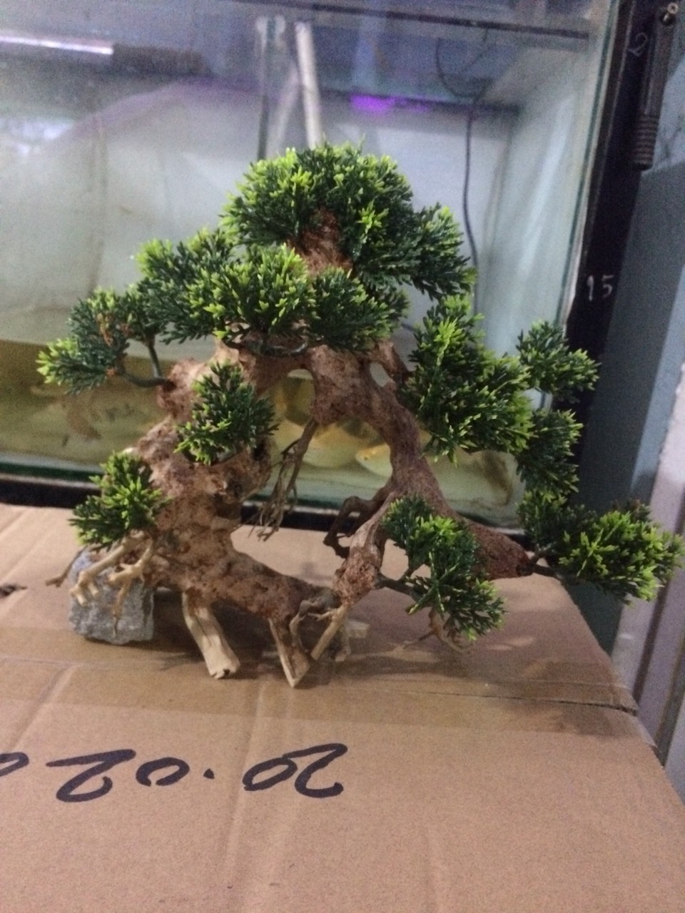 Lũa Bonsai Mini Trang Trí Bể Cá - Bể Thủy Sinh (D:20cm C: 15cm)