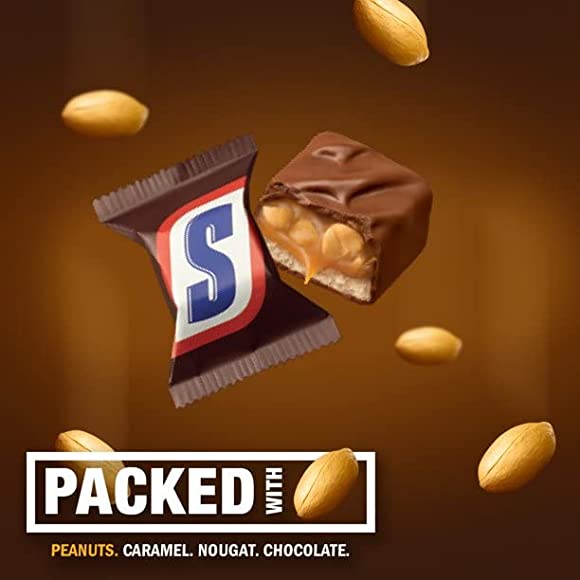 Socola Snickers Minis nhân đậu phộng gói 70g