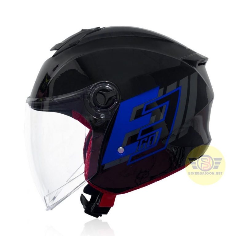 Nón Bảo Hiểm 3/4 Ego E3 (Kính Mặc Định Trong Suốt) - Chuyên Phượt