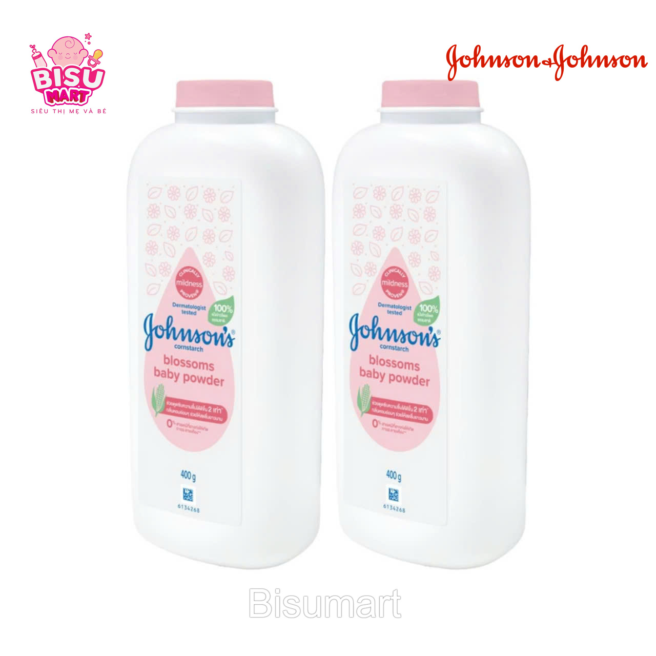 Phấn Johnson Baby Phấn rôm sẩy Thái Lan 50g 100g 200g 400g