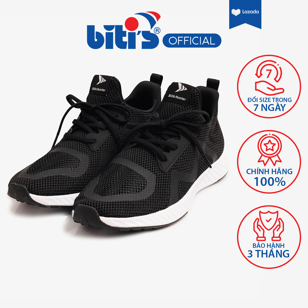 Giày Đi Bộ Nữ Biti's Hunter Jogging Jade Black DSWH05300DEN (DEN)