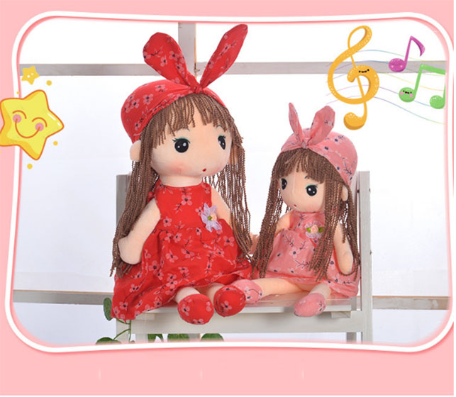 Đồ chơi trẻ em - Búp Bê 45cm Hồng