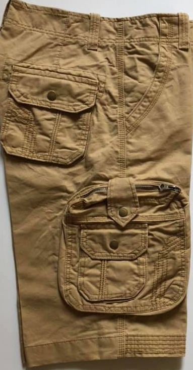 [HCM]Men's short pants KAKI BOX BOX LOGO BLUEBERRYZ Thick Fabric Beautiful PREMIUM MC STORE