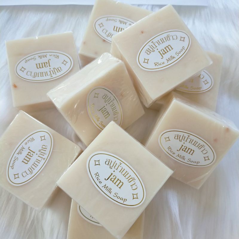 Xà Phòng Cám Gạo Thái Lan Jam Rice Milk Soap